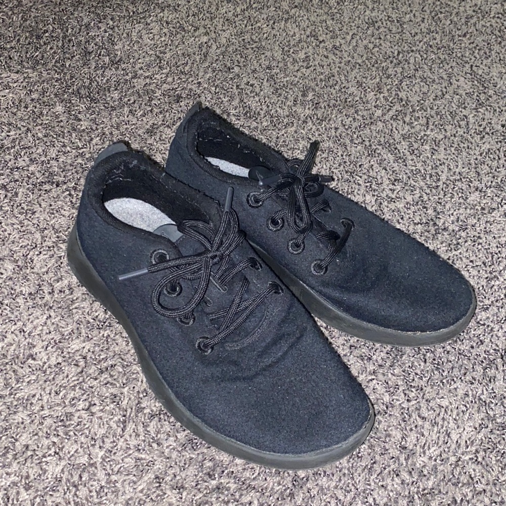 Black wool allbirds WRM size M10